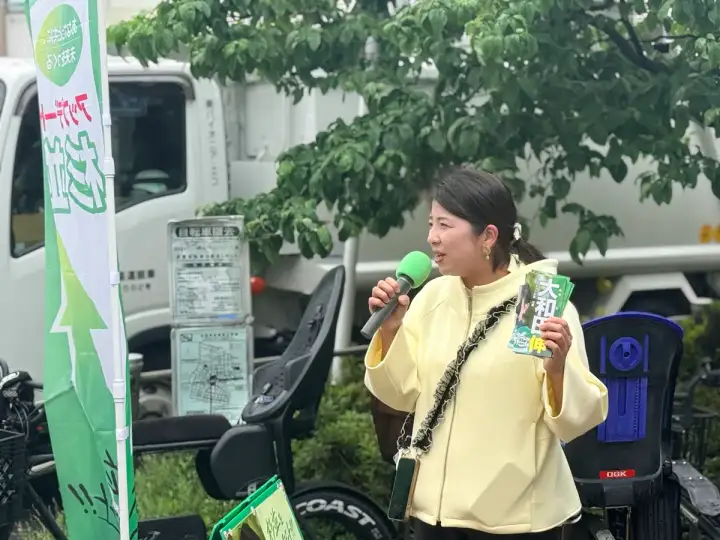 街頭1000本ノックの活動写真（6月15日 昼・高円寺・和田・堀ノ内周辺）