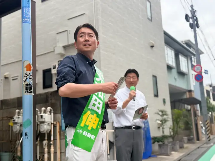 街頭1000本ノックの活動写真（6月22日 午後・高円寺・和田・堀ノ内周辺）