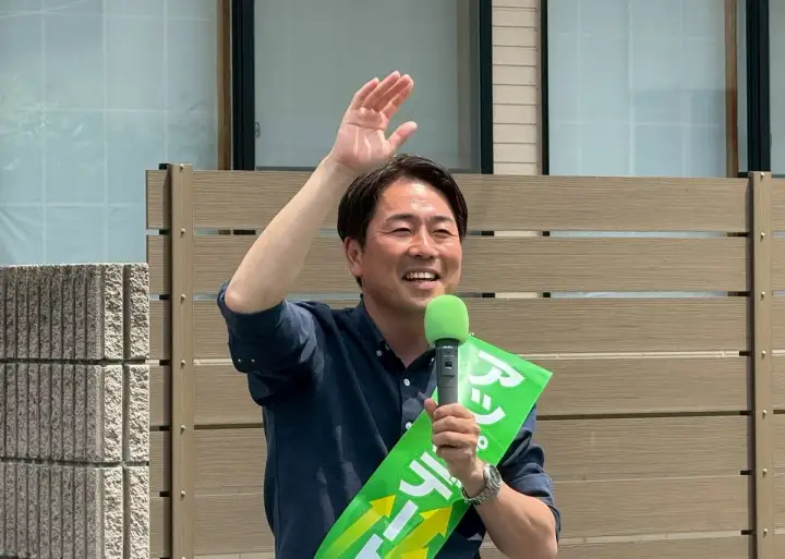 街頭1000本ノックの活動写真（6月19日 午前・井草・上井草・下井草周辺）