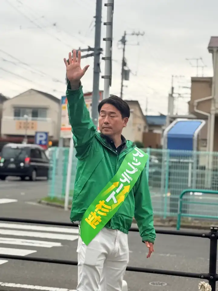 街頭1000本ノックの活動写真（6月7日 午後・西荻・善福寺・桃井周辺）