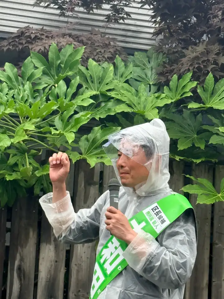 街頭1000本ノックの活動写真（6月25日 昼・阿佐谷・成田周辺）