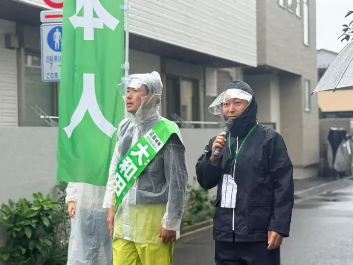 街頭1000本ノックの活動写真（6月25日 昼・阿佐谷・成田周辺）