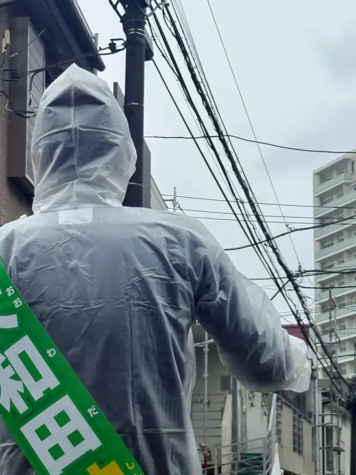街頭1000本ノックの活動写真（6月25日 昼・阿佐谷・成田周辺）
