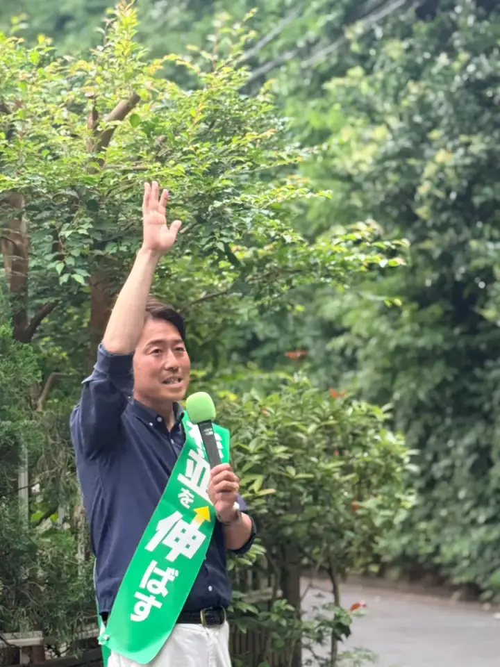 街頭1000本ノックの活動写真（6月17日 午後・高井戸・久我山・浜田山周辺）