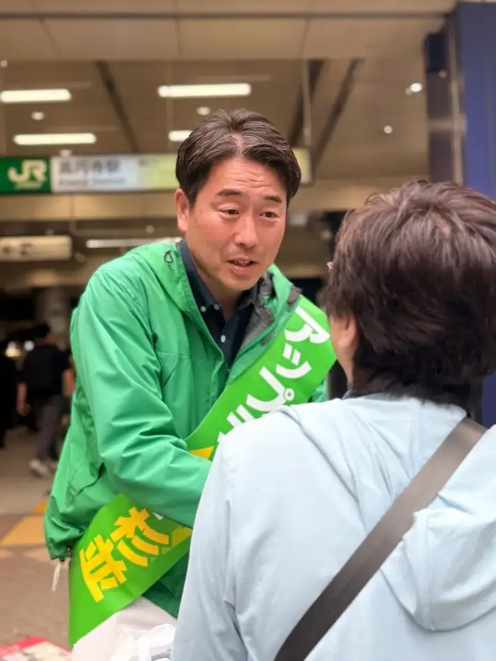 街頭1000本ノックの活動写真（6月7日 昼・高円寺・和田・堀ノ内周辺）