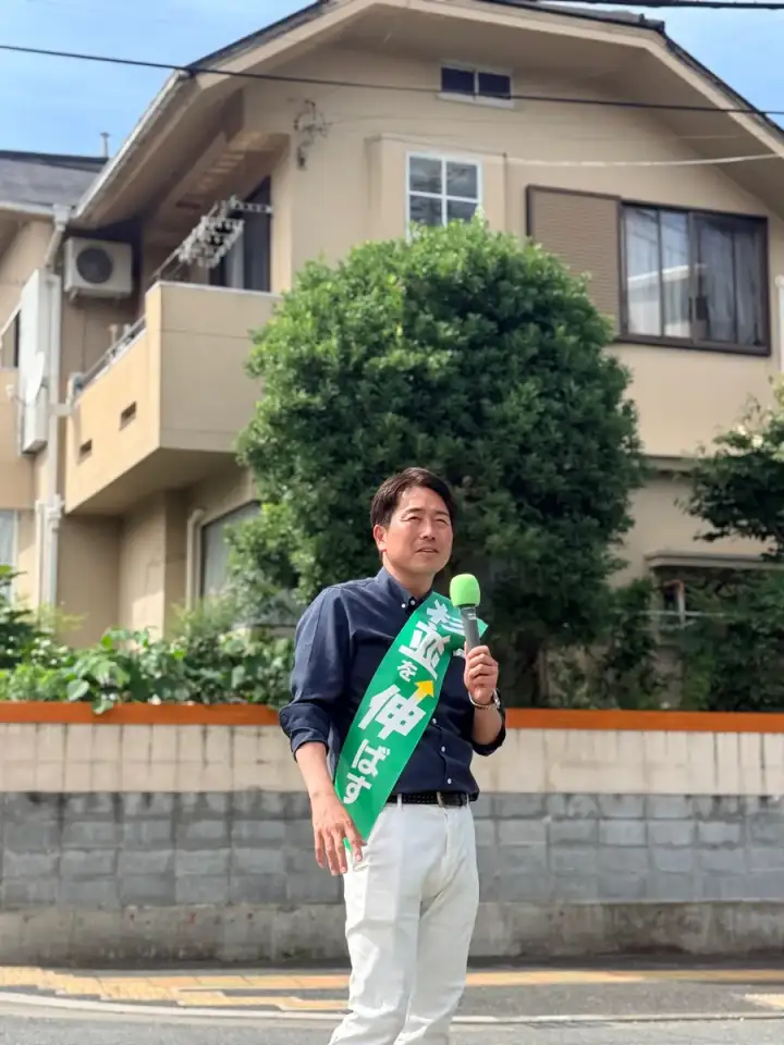 街頭1000本ノックの活動写真（6月17日 午後・高井戸・久我山・浜田山周辺）