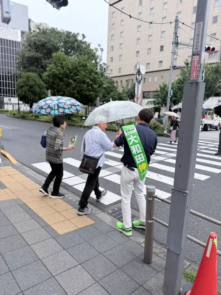 街頭1000本ノックの活動写真（6月25日 午前・高円寺・和田・堀ノ内周辺）