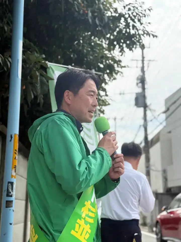 街頭1000本ノックの活動写真（6月11日 午前・高井戸・久我山・浜田山周辺）